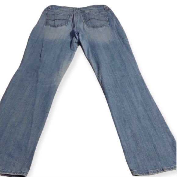 Distressed Lee Jeans size 12 Long - Picture 2 of 13